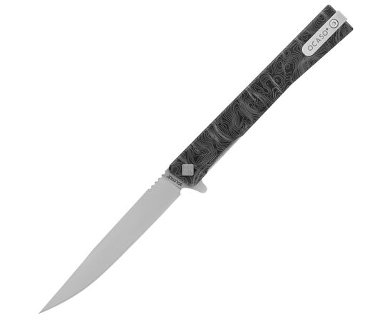 Нож Ocaso Solstice, Engraved titanium, Topo Pattern, Satin (10ETS) Нож Ocaso Solstice, Engraved titanium, Topo Pattern, Satin (10ETS)