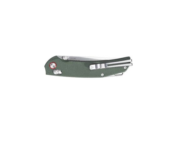 Нож SRM Asika, Sandvik 14C28N, мікарта, зелений (411L-MG), изображение 6 Нож SRM Asika, Sandvik 14C28N, мікарта, зелений (411L-MG), изображение 6