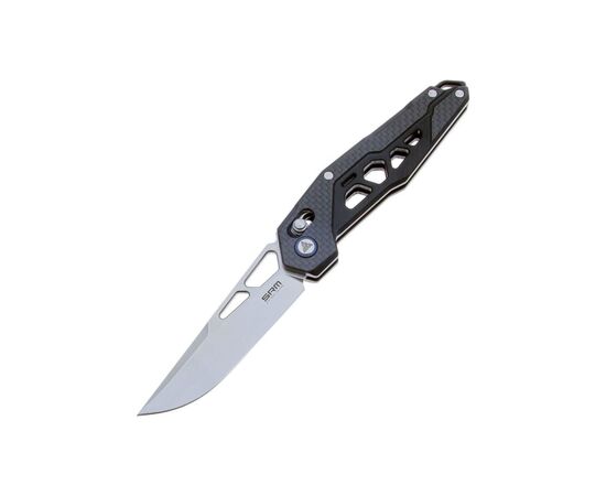 Нож SRM Mecha, D2, G10 + carbon fiber (9225-KB) Нож SRM Mecha, D2, G10 + carbon fiber (9225-KB)