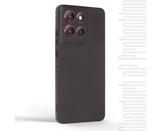 Чохол до мобільного телефона Armorstandart Matte Slim Fit Motorola G86 5G Camera cover Black (ARM86602), зображення 2