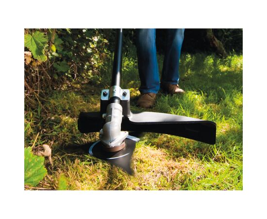 Триммер садовый Ryobi Max Power RBC36X26BG2-0 36V, 26см, нож/леска 30см, эргоремни Vertebrae 3.7кг (без АКБ и ЗУ) (5133006434), изображение 5 Триммер садовый Ryobi Max Power RBC36X26BG2-0 36V, 26см, нож/леска 30см, эргоремни Vertebrae 3.7кг (без АКБ и ЗУ) (5133006434), изображение 5