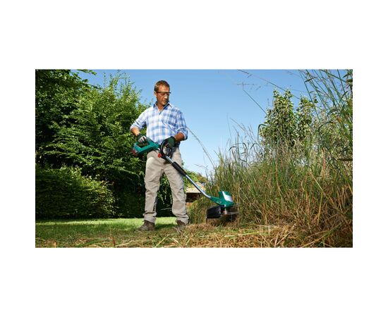 Триммер садовый Bosch AdvancedGrassCut 36 36V, 30см, 1x2Ah, ЗУ AL3620CV 4.1кг, (0.600.878.N03), изображение 7 Триммер садовый Bosch AdvancedGrassCut 36 36V, 30см, 1x2Ah, ЗУ AL3620CV 4.1кг, (0.600.878.N03), изображение 7
