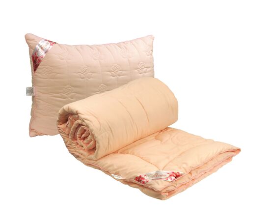 Одеяло Руно набор одеяло 140х205+1 подушка 50х70 (924.52Rose Pink)