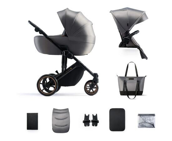 Коляска Kinderkraft 2 в 1 Prime 2 Shadow Grey (KSPRIM02GRY2000) (5902533922932), изображение 4 Коляска Kinderkraft 2 в 1 Prime 2 Shadow Grey (KSPRIM02GRY2000) (5902533922932), изображение 4