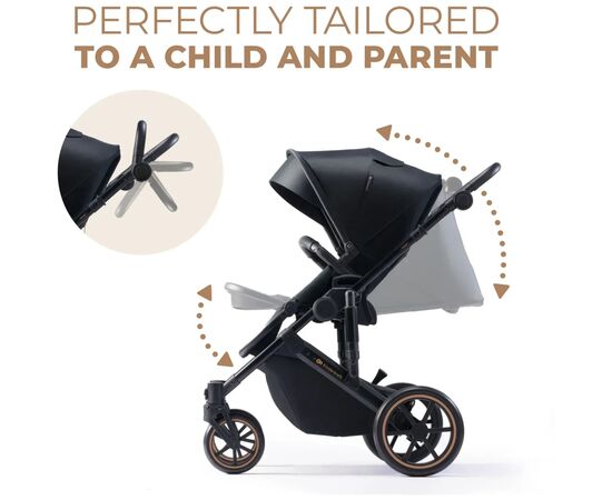 Коляска Kinderkraft 2 в 1 Prime 2 Venezian Black (KSPRIM02BLK2000 (5902533922895), изображение 6 Коляска Kinderkraft 2 в 1 Prime 2 Venezian Black (KSPRIM02BLK2000 (5902533922895), изображение 6