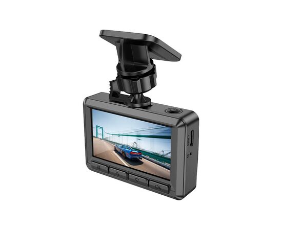 Видеорегистратор HOCO DV3 Driving recorder with display dual-channel Black (6942007608183), изображение 3 Видеорегистратор HOCO DV3 Driving recorder with display dual-channel Black (6942007608183), изображение 3