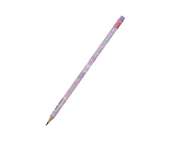 Карандаш графитный Kite Rainbow Catcorn круглый, с резинкой, НВ (K24-056-2) Карандаш графитный Kite Rainbow Catcorn круглый, с резинкой, НВ (K24-056-2)