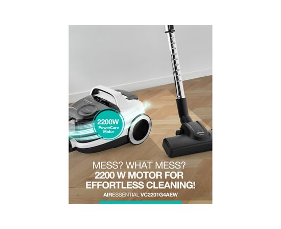 Пилосос Gorenje VC 2201 G4AEW (VC2201G4AEW), зображення 5 Пилосос Gorenje VC 2201 G4AEW (VC2201G4AEW), зображення 5