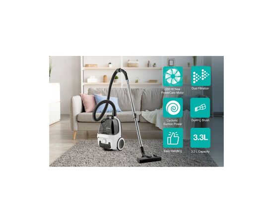 Пилосос Gorenje VC 2201 G4AEW (VC2201G4AEW), зображення 6 Пилосос Gorenje VC 2201 G4AEW (VC2201G4AEW), зображення 6