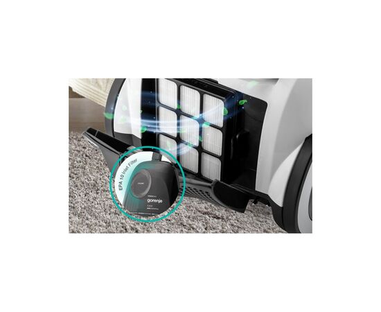 Пилосос Gorenje VC 2201 G4AEW (VC2201G4AEW), зображення 7 Пилосос Gorenje VC 2201 G4AEW (VC2201G4AEW), зображення 7
