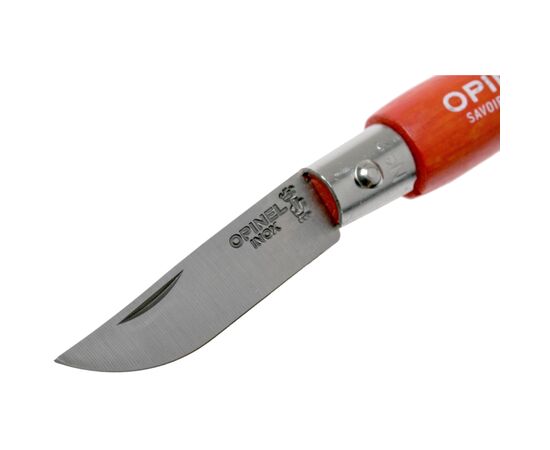 Нож Opinel 2 Inox VRI Orange (002272), изображение 3 Нож Opinel 2 Inox VRI Orange (002272), изображение 3