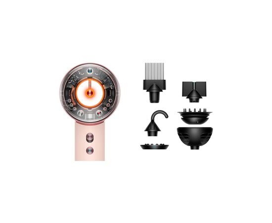 Фен Dyson Supersonic HD16 Nural Ceramic Pink/Rose Gold (598975-01), изображение 5 Фен Dyson Supersonic HD16 Nural Ceramic Pink/Rose Gold (598975-01), изображение 5