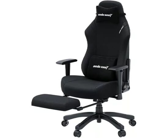 Кресло игровое Anda Seat Fabric Luna Pro Size L Black (AD18T-44-B-F), изображение 4 Кресло игровое Anda Seat Fabric Luna Pro Size L Black (AD18T-44-B-F), изображение 4