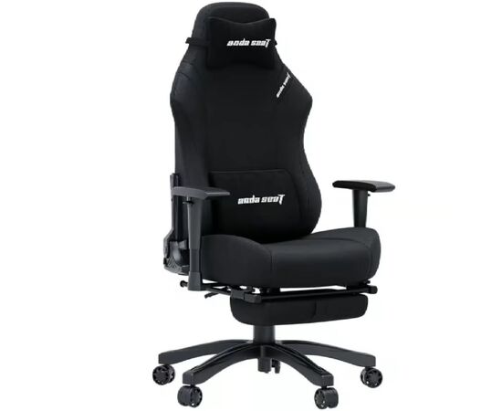 Кресло игровое Anda Seat Fabric Luna Pro Size L Black (AD18T-44-B-F) Кресло игровое Anda Seat Fabric Luna Pro Size L Black (AD18T-44-B-F)