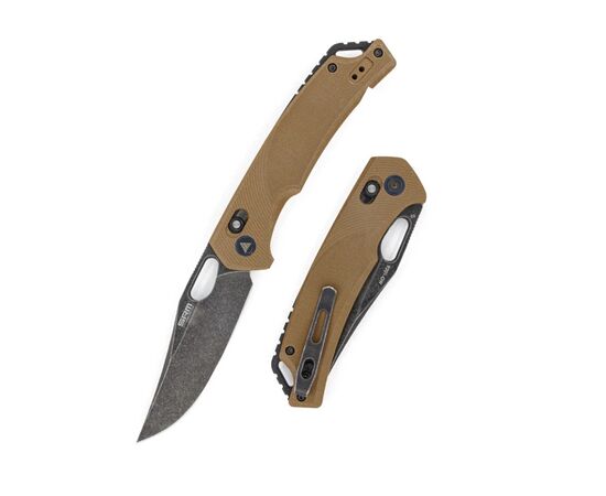 Нож SRM Retreiver, D2, G10, пісочний (9201-GW), изображение 7 Нож SRM Retreiver, D2, G10, пісочний (9201-GW), изображение 7