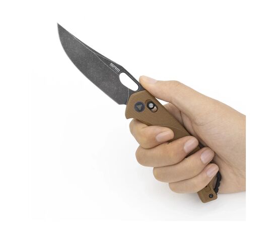 Нож SRM Retreiver, D2, G10, пісочний (9201-GW), изображение 8 Нож SRM Retreiver, D2, G10, пісочний (9201-GW), изображение 8