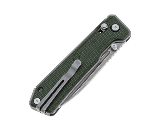 Нож SRM Rubik, Sandvik 14C28N, мікарта, зелений (7228B-MG), изображение 4 Нож SRM Rubik, Sandvik 14C28N, мікарта, зелений (7228B-MG), изображение 4