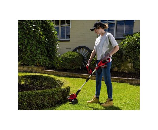 Триммер садовый Einhell GE-CT 18/28 Li TC-Solo 18V, 8500об/мин, 28см, леска и тележка, 2.15кг (без АКБ и ЗУ) (3411212), изображение 9