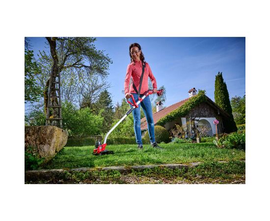 Триммер садовый Einhell GE-CT 18/33 Li E - Solo PXC 18V, 33см, 7000об/мин, 2.65кг (без АКБ и ЗУ) (3411270), изображение 8