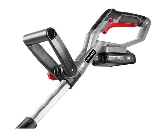 Триммер садовый Graphite Energy+ 18V, 28см, 2.16кг (без АКБ и ЗУ) (58GE112), изображение 3 Триммер садовый Graphite Energy+ 18V, 28см, 2.16кг (без АКБ и ЗУ) (58GE112), изображение 3