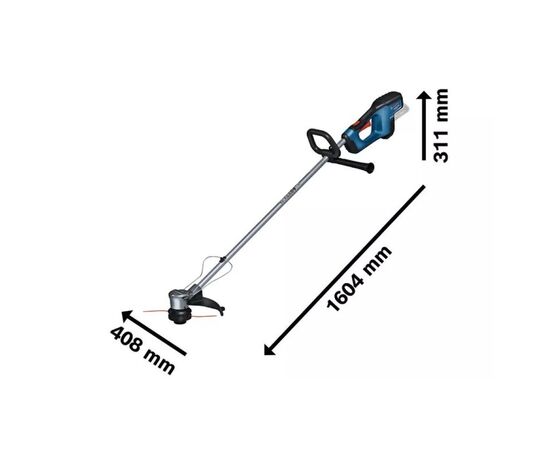 Триммер садовый Bosch Professional GRT 18V-33 18V 33см, 3.5кг (без АКБ и ЗУ) (0.600.8D0.000), изображение 10 Триммер садовый Bosch Professional GRT 18V-33 18V 33см, 3.5кг (без АКБ и ЗУ) (0.600.8D0.000), изображение 10