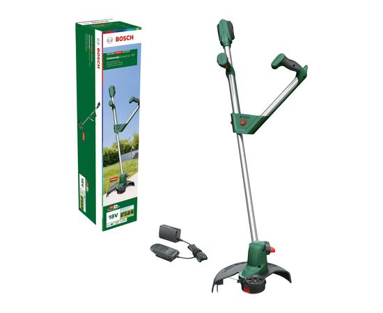 Триммер садовый Bosch UniversalGrassCut 18V-260 1х2.5Ah, 26см, 2.3кг (0.600.8C1.D03), изображение 2 Триммер садовый Bosch UniversalGrassCut 18V-260 1х2.5Ah, 26см, 2.3кг (0.600.8C1.D03), изображение 2