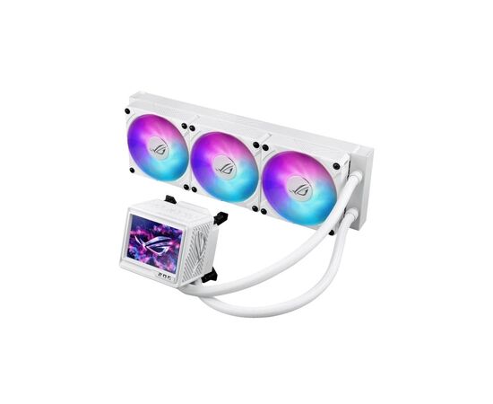 Система жидкостного охлаждения ASUS Ryujin III 360 ARGB Extreme White (90RC0132-M0EAY0), изображение 3 Система жидкостного охлаждения ASUS Ryujin III 360 ARGB Extreme White (90RC0132-M0EAY0), изображение 3