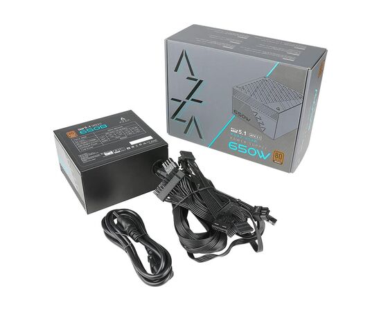 Блок питания Azza 650W PSAZ-650B(ATX3.1) (PSAZ-650B(ATX3.1)), изображение 3 Блок питания Azza 650W PSAZ-650B(ATX3.1) (PSAZ-650B(ATX3.1)), изображение 3