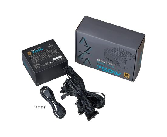 Блок питания Azza 750W PSAZ-750G(ATX 3.1) (PSAZ-750G(ATX 3.1)), изображение 3 Блок питания Azza 750W PSAZ-750G(ATX 3.1) (PSAZ-750G(ATX 3.1)), изображение 3