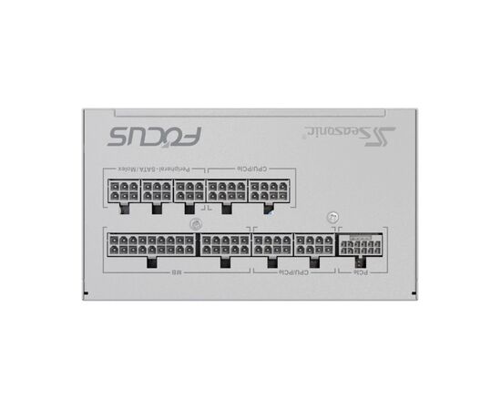 Блок питания Seasonic 750W FOCUSGX-750-ATX31-WHT (FOCUS-GX-750-ATX31-WHITE), изображение 4 Блок питания Seasonic 750W FOCUSGX-750-ATX31-WHT (FOCUS-GX-750-ATX31-WHITE), изображение 4