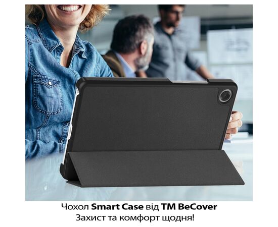 Чехол для планшета BeCover Smart Case Lenovo Tab One / Tab K9 8.7" 2025 (TB305XU/FU) Black (713744), изображение 5 Чехол для планшета BeCover Smart Case Lenovo Tab One / Tab K9 8.7" 2025 (TB305XU/FU) Black (713744), изображение 5