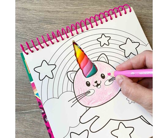 Набор для творчества Ses Creative Книжка-розмальовка - Єдиноріжки (00111S), изображение 3 Набор для творчества Ses Creative Книжка-розмальовка - Єдиноріжки (00111S), изображение 3