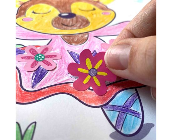 Набор для творчества Ses Creative Книжка-розмальовка 3-в-1 - Чарівний світ (00117S), изображение 4 Набор для творчества Ses Creative Книжка-розмальовка 3-в-1 - Чарівний світ (00117S), изображение 4