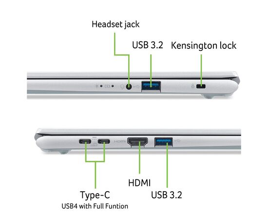 Ноутбук Acer Aspire Go 14 AG14-72P-50ZH (NX.JSUEU.006), изображение 10 Ноутбук Acer Aspire Go 14 AG14-72P-50ZH (NX.JSUEU.006), изображение 10