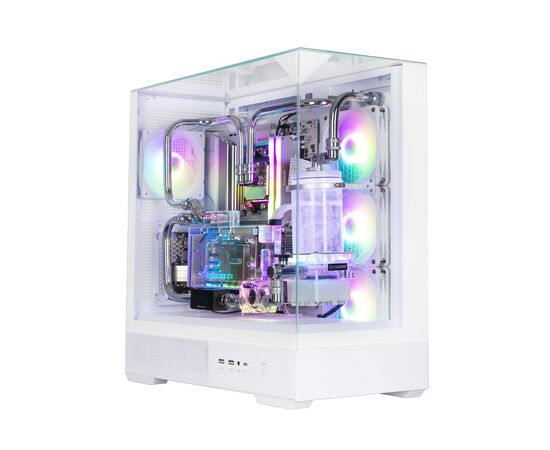 Корпус Zalman P40PRISMPLUSWHITE, зображення 3 Корпус Zalman P40PRISMPLUSWHITE, зображення 3