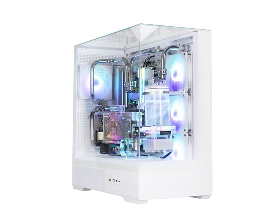 Корпус Zalman P40PRISMPLUSWHITE, зображення 4 Корпус Zalman P40PRISMPLUSWHITE, зображення 4