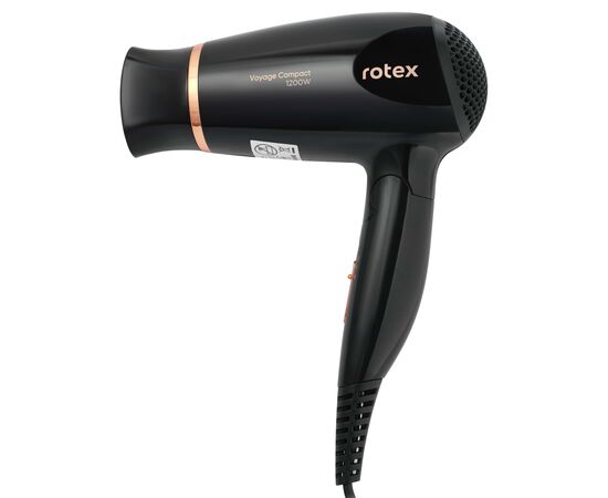 Фен Rotex RFF122-B Voyage Compact, изображение 2 Фен Rotex RFF122-B Voyage Compact, изображение 2