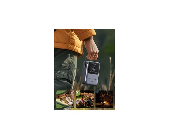 Батарея универсальная Ugreen 48000mAh 300W PD/3.1, зарядка 140W, Led лампа (25286), изображение 5 Батарея универсальная Ugreen 48000mAh 300W PD/3.1, зарядка 140W, Led лампа (25286), изображение 5