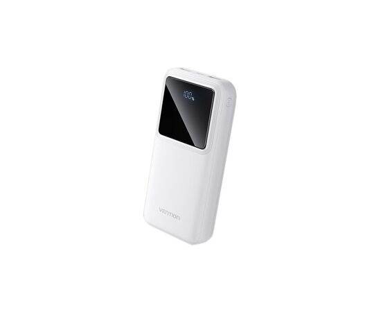 Батарея универсальная Vention 20000mAh 22.5W 3A, PD, QC/3.0, LED Display, White (FHLW0) Батарея универсальная Vention 20000mAh 22.5W 3A, PD, QC/3.0, LED Display, White (FHLW0)