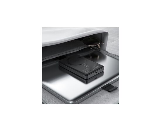Батарея универсальная Acefast Magnetic Wireless 10000mAh 20W PD, QC/3.0, QI 15W, M12 Black (6974316283393), изображение 7 Батарея универсальная Acefast Magnetic Wireless 10000mAh 20W PD, QC/3.0, QI 15W, M12 Black (6974316283393), изображение 7