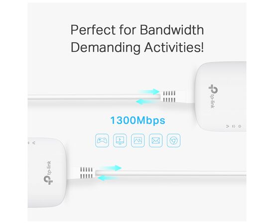 Адаптер Powerline TP-Link TL-PA8010PKIT, изображение 4 Адаптер Powerline TP-Link TL-PA8010PKIT, изображение 4