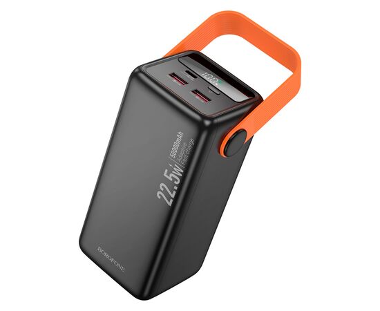 Батарея универсальная BOROFONE 50000mAh BJ66A Magnifico 22.5W PD/20W Black (6941991115158) Батарея универсальная BOROFONE 50000mAh BJ66A Magnifico 22.5W PD/20W Black (6941991115158)