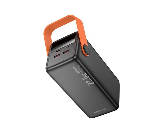 Батарея универсальная BOROFONE 60000mAh BJ66B Magnifico 22.5W PD/20W Black (6941991115165), изображение 5 Батарея универсальная BOROFONE 60000mAh BJ66B Magnifico 22.5W PD/20W Black (6941991115165), изображение 5