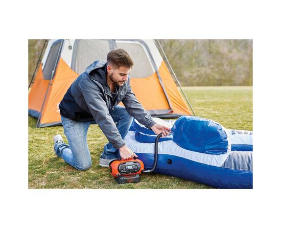 Автомобільний компресор Black&Decker Li-Ion, 18V, (без АКБ та ЗП) (BDCINF18N), зображення 6 Автомобільний компресор Black&Decker Li-Ion, 18V, (без АКБ та ЗП) (BDCINF18N), зображення 6