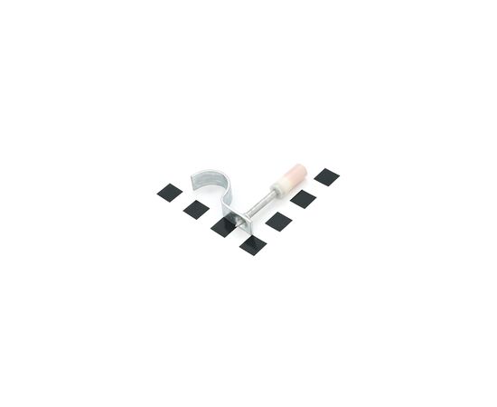 Гвозди Voltronic монтажные пироксилиновые, 8х53мм, зажим для труб Ø25мм, 80 шт (YT-PMN20PC)