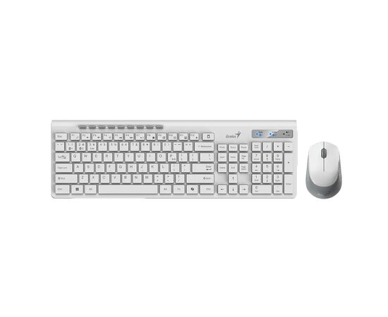 Комплект Genius SlimStar 8230 Wireless/Bluetooth UA White (31340015423) Комплект Genius SlimStar 8230 Wireless/Bluetooth UA White (31340015423)