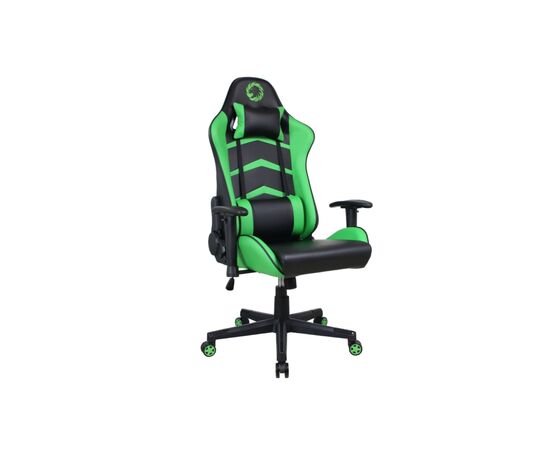 Кресло игровое Gamemax GCR09 Green, изображение 2 Кресло игровое Gamemax GCR09 Green, изображение 2