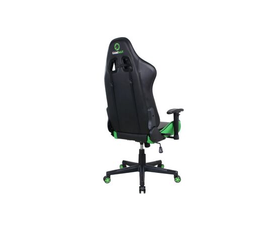 Кресло игровое Gamemax GCR09 Green, изображение 4 Кресло игровое Gamemax GCR09 Green, изображение 4