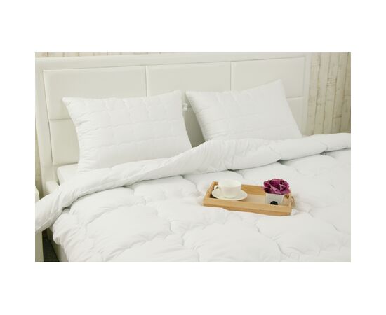 Одеяло Руно набор одеяло силиконовое Warm Silver 140х205+1 подушка 50х70 (924.52_Warm Silver), изображение 2 Одеяло Руно набор одеяло силиконовое Warm Silver 140х205+1 подушка 50х70 (924.52_Warm Silver), изображение 2