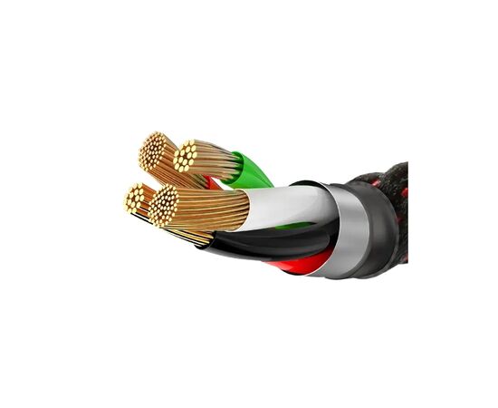 Дата кабель USB 2.0 AM to Lightning 1.0m 2.4A purple Baseus (CALCD-05), зображення 5 Дата кабель USB 2.0 AM to Lightning 1.0m 2.4A purple Baseus (CALCD-05), зображення 5